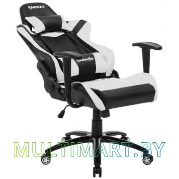 Кресло компьютерное Raidmax DK606RU (черный/белый) картинка 4
